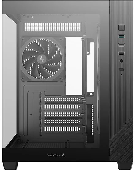 Deepcool Case | CG330 3F | Micro ATX | Juodas