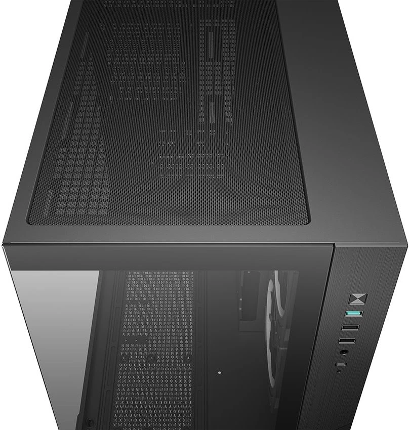 Deepcool Case | CG330 3F | Micro ATX | Juodas