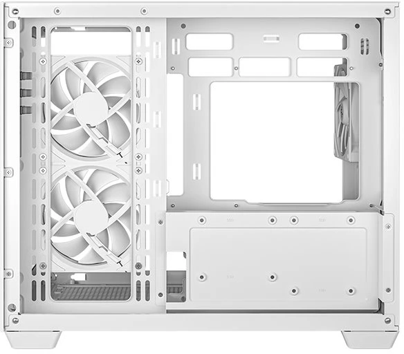 Deepcool korpusas | CG330 3F WH | Micro ATX | Baltas