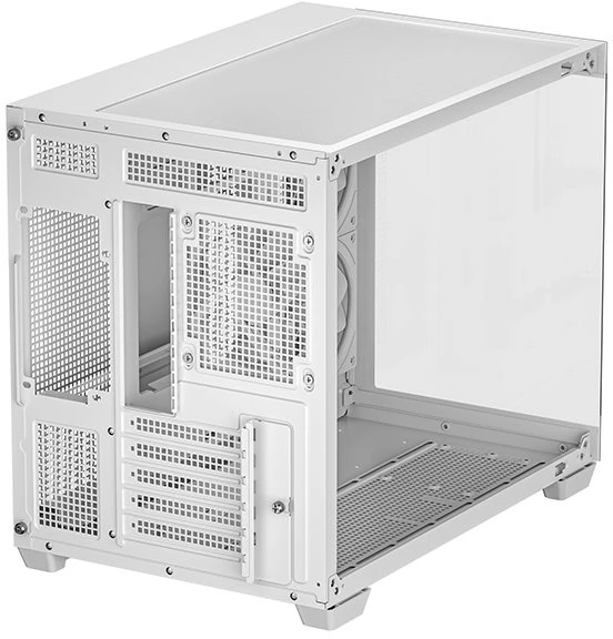 Deepcool korpusas | CG330 3F WH | Micro ATX | Baltas