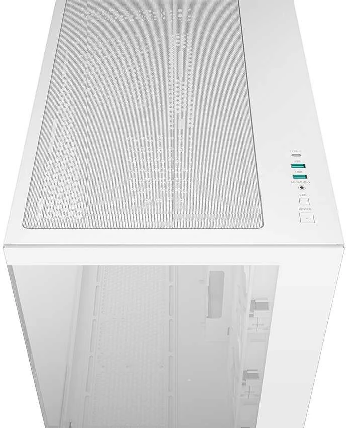 Deepcool CG530 4F WH | Mid Tower | Baltas