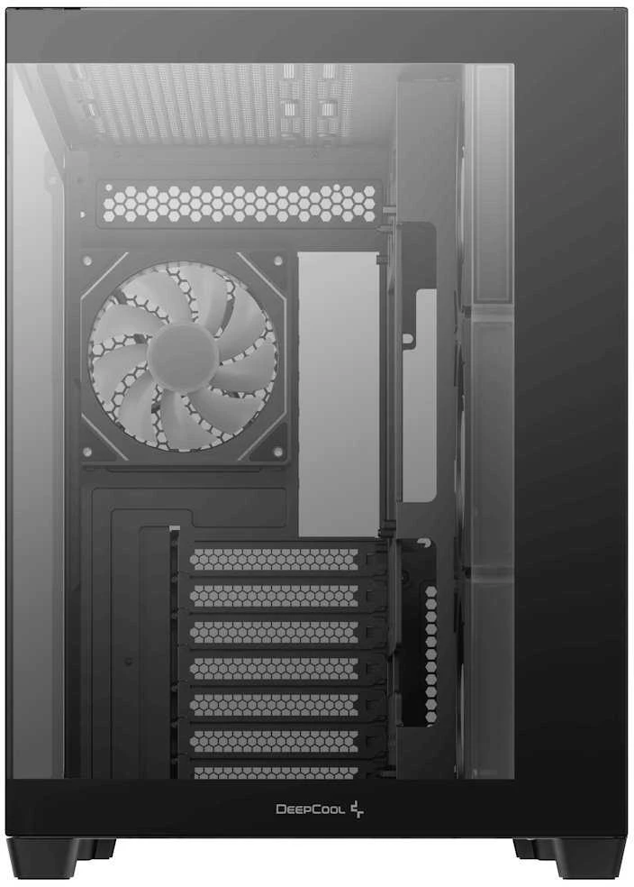 Deepcool CG530 4F | Juodas | Vidutinio dydžio bokštas | ATX PS2
