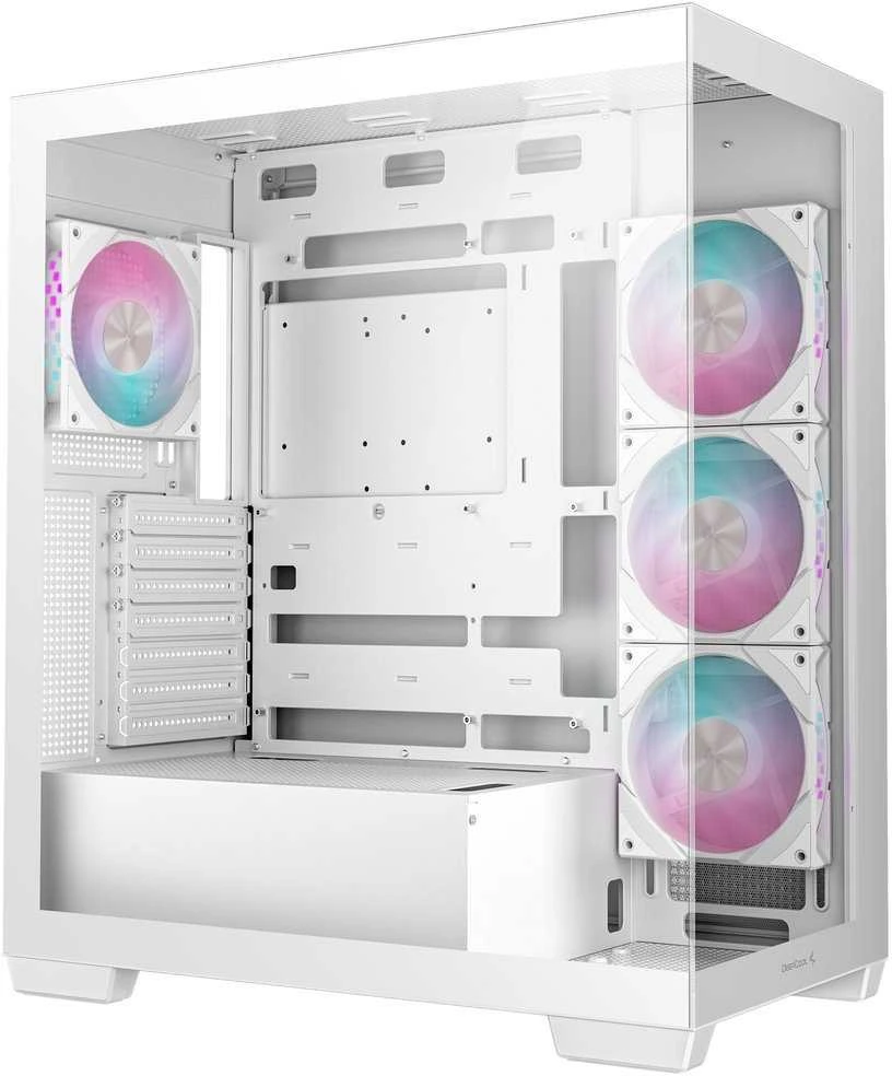 Kompiuterio korpusas Deepcool CG580 4F WH | Baltas | Mid tower