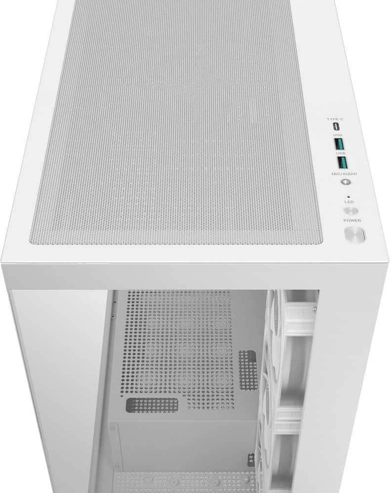 DeepCool CG580 4F V2 Midi Tower Baltas