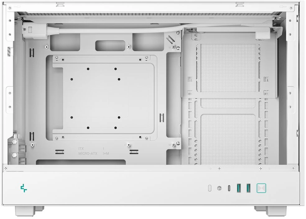 „DeepCool CH260 WH“ korpusas (R-CH260-WHNGM0-G-1)