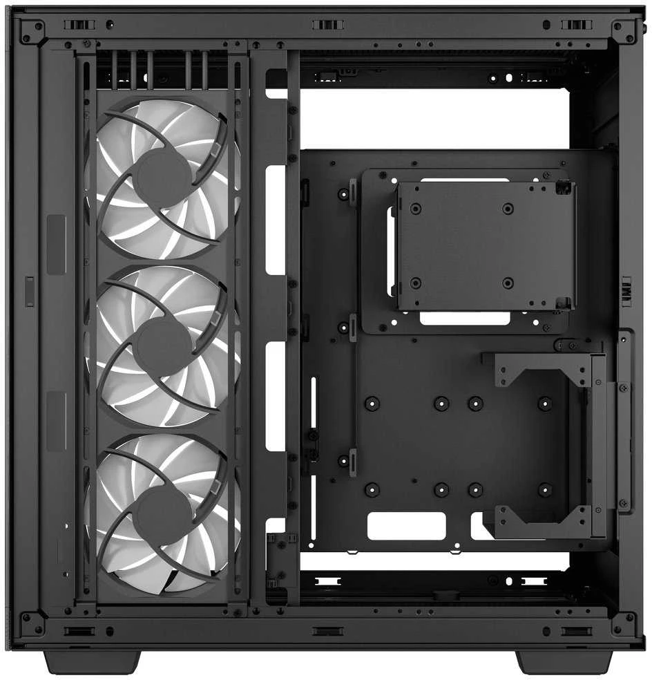 „Deepcool“ | Pilno dydžio bokšto dydžio žaidimų korpusas | CH780 | Šoninis langas | Juodas | ATX+ | ATX PS2