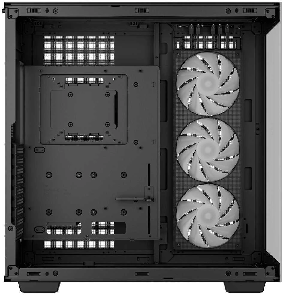 „Deepcool“ | Pilno dydžio bokšto dydžio žaidimų korpusas | CH780 | Šoninis langas | Juodas | ATX+ | ATX PS2