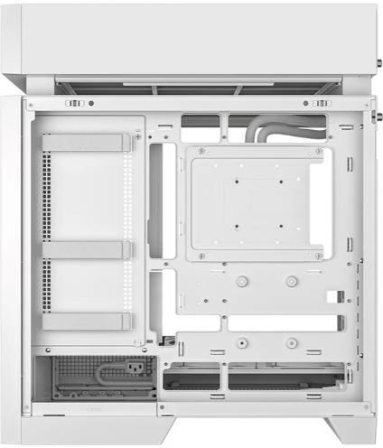 „Deepcool“ korpusas | CL6600 WH | Baltas | Vidutinio dydžio bokštas
