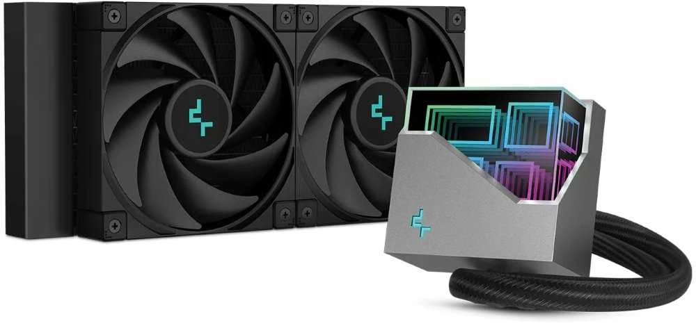 Deepcool LT520 skysčio aušintuvas su RGB veidrodiniu siurbliu