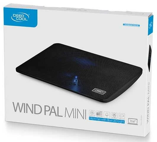 Deepcool | Wind Pal Mini | Nešiojamojo kompiuterio aušintuvas iki 15,6" | 340X250X25mm mm | 575g g