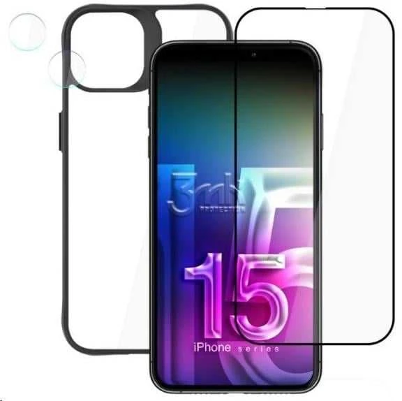Apple iPhone 15 Plus – 3mk komforto rinkinys 4 viename