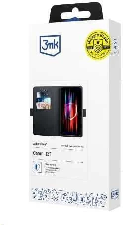 3MK Wallet Apple iPhone 13 Pro 6.1" dėklas telefonui juodos spalvos