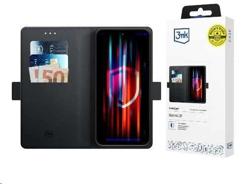 3mk Wallet Apple iPhone 12 / 12 Pro - dėklas telefonui juodos spalvos