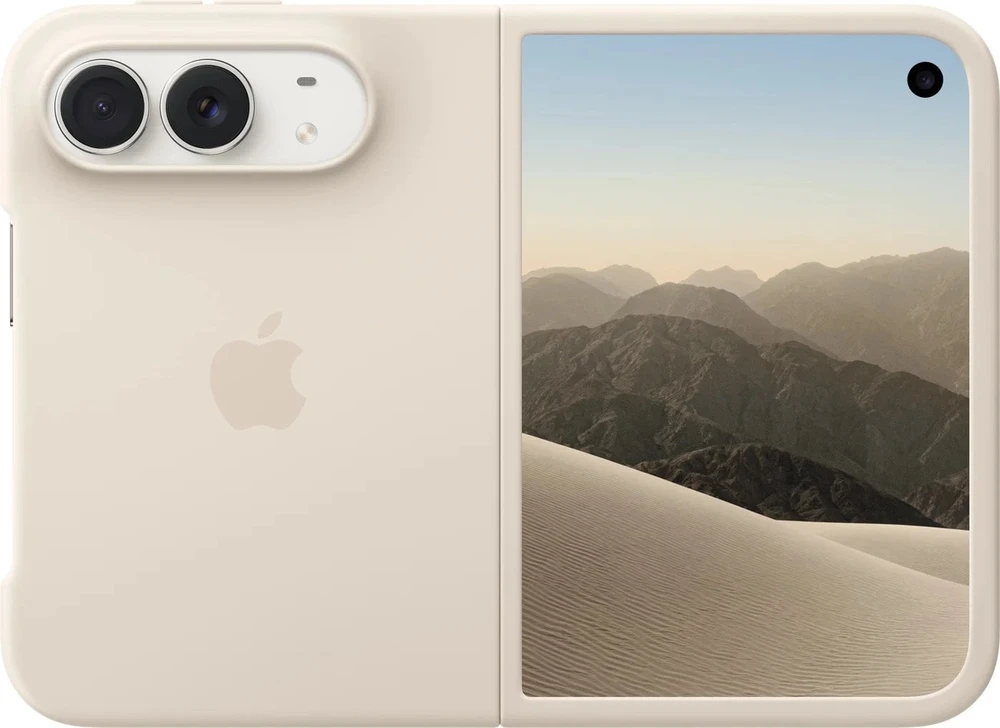 Dėklas Apple iPhone Duo Case - Sand - MKR94ZM/A