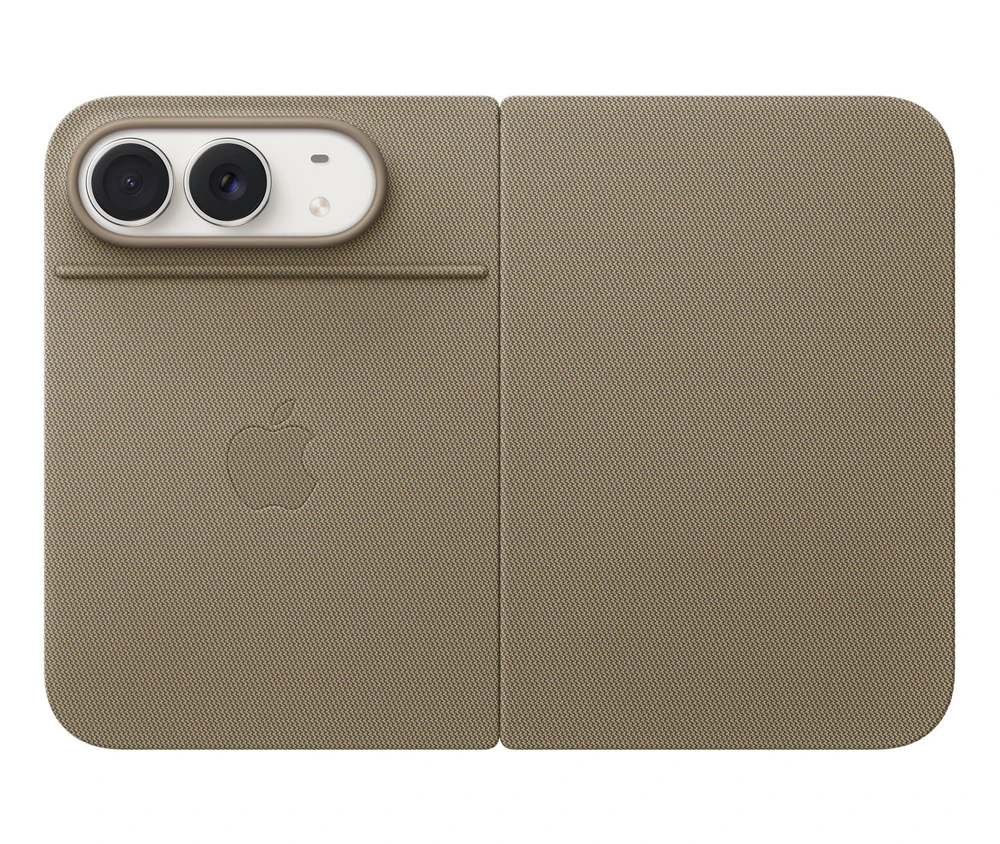 Dėklas Apple iPhone Duo Folio with Kickstand - Taupe - MKR64ZM/A