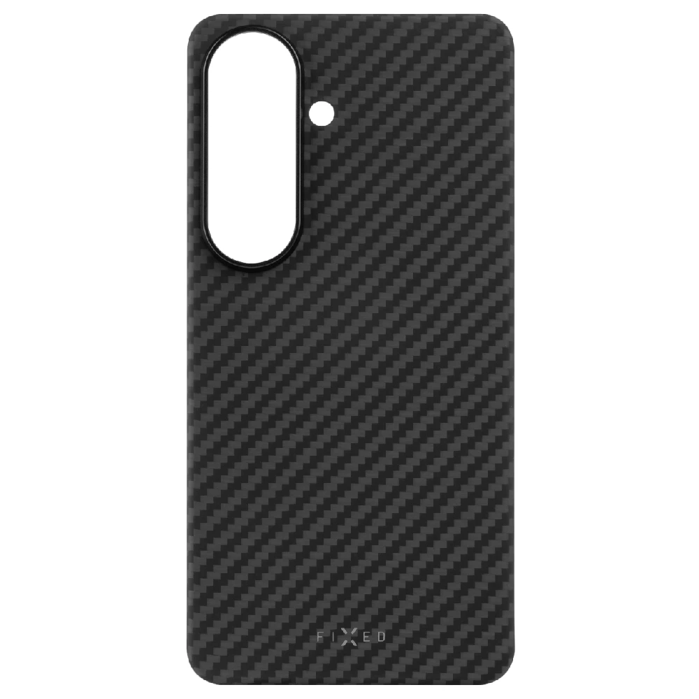 Dėklas Fixed Fiksuotas „MagVelar“ | Galinis dangtelis | „Samsung“ | „Galaxy S26“ | Aramidinis pluoštas | Juodas