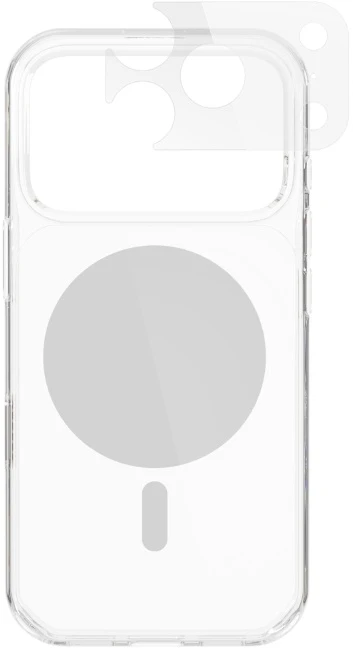 Dėklas Epico Dot Mag+ Case | iPhone 17 Pro Max/18 Pro Max | Qi2 & MagSafe Compatible | Gray | Crossbody Straps & Camera Island Protection