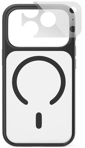 Dėklas Epico HeroMatte Pro Mag+ Case for iPhone 17 Pro Max/18 Pro Max, Qi2 & MagSafe Compatible - Juodas