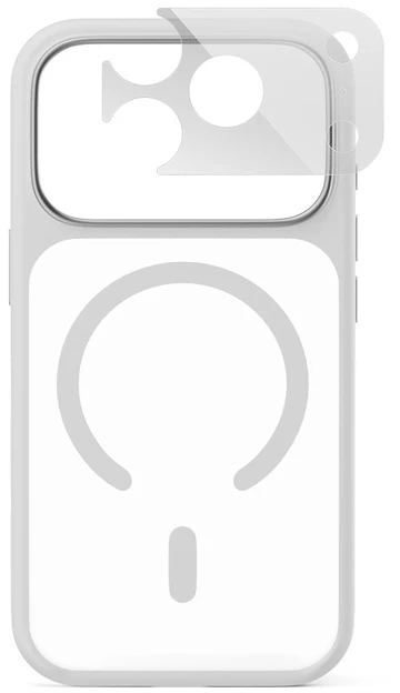 Dėklas Epico HeroMatte Pro Mag+ Case for iPhone 17 Pro/18 Pro, Qi2 & MagSafe Compatible - Baltas