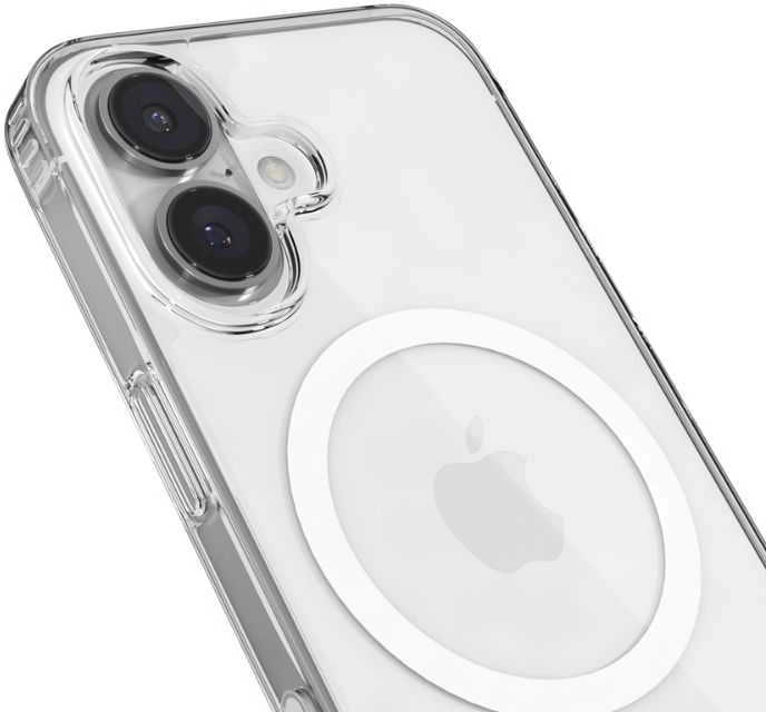 Dėklas Epico ImpactBuffer Mag+ Case iPhone 16e – skaidrus