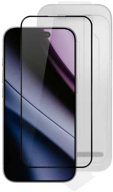 Epico ImpactCeramic Glass 3D DF pro iPhone Air Ultra-široké krytí s jednokrokovým aplikátorem proti prachu
