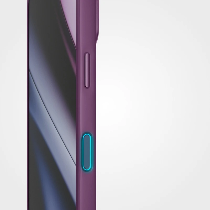 Dėklas Epico Silicone Pro Mag+ Case for iPhone 17 Pro/18 Pro (Qi2 & MagSafe compatible) - Dark Violetinė