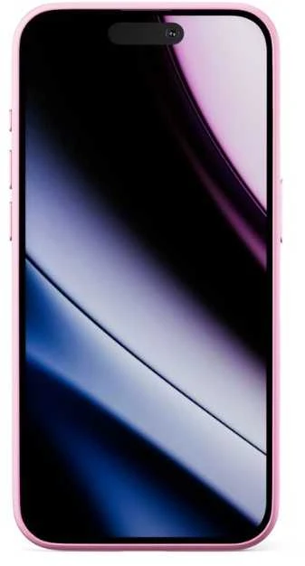 „Epico Silicone Pro Mag+“ dėklas, skirtas „iPhone 17“, suderinamas su „Qi2“ ir „MagSafe“, rožinis
