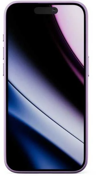 „Epico Silicone Pro Mag+“ dėklas, skirtas „iPhone 17“, suderinamas su „Qi2“ ir „MagSafe“, violetinis