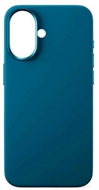 „Epico Silicone Pro Mag+“ dėklas, skirtas „iPhone 17 Qi2“ ir „MagSafe“, mėlynas
