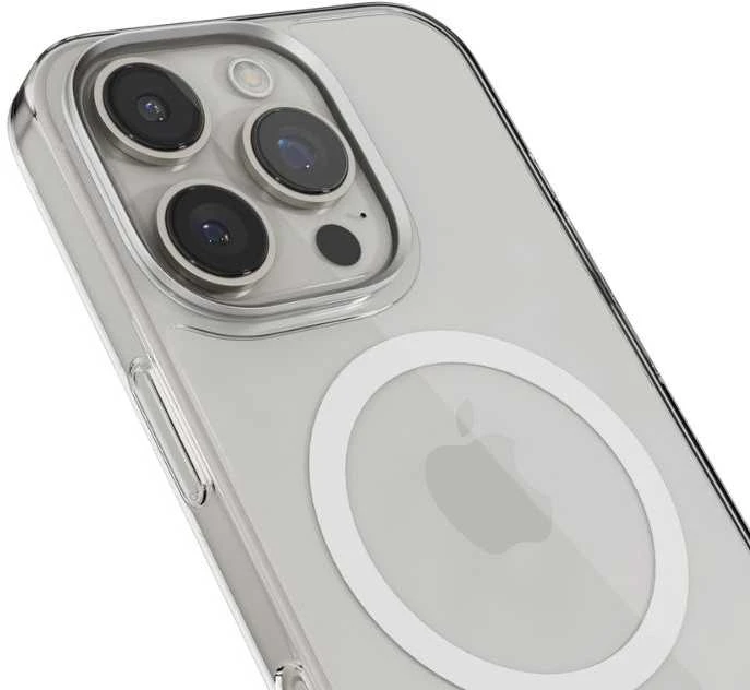 „Epico SlimGlass“ dėklas, skirtas „iPhone 16 Pro“ – skaidrus