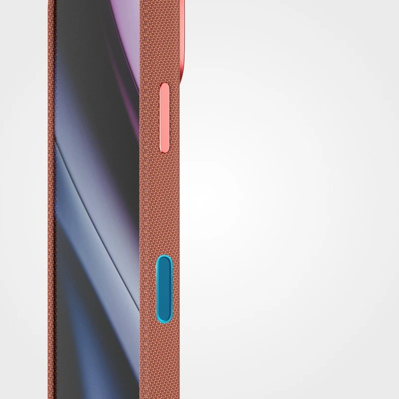 Dėklas Epico SolidWoven Pro Mag+ Case for iPhone 17 Pro/18 Pro, Qi2 & MagSafe Compatible - Siena Brown