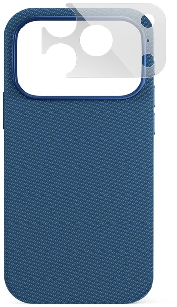 Dėklas Epico SolidWoven Pro Mag+ Case for iPhone 17 Pro/18 Pro (Qi2 & MagSafe compatible) - Mėlyna
