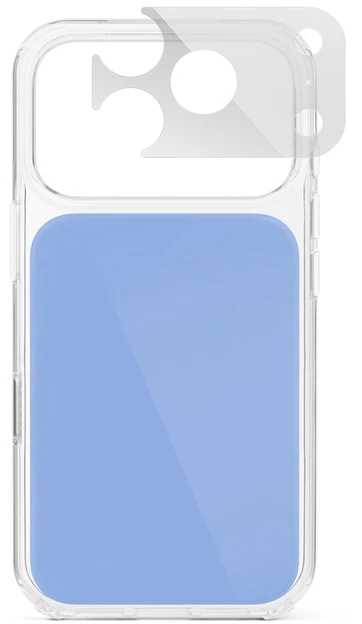 Dėklas Epico Tile Mag+ Case for iPhone 17 Pro Max/18 Pro Max, Qi2 & MagSafe Compatible - Light Mėlyna