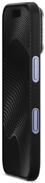 Dėklas Epico UNUM SlimAramid Mag+ Case for iPhone 17 Pro/18 Pro (Qi2 & MagSafe compatible) - Juodas