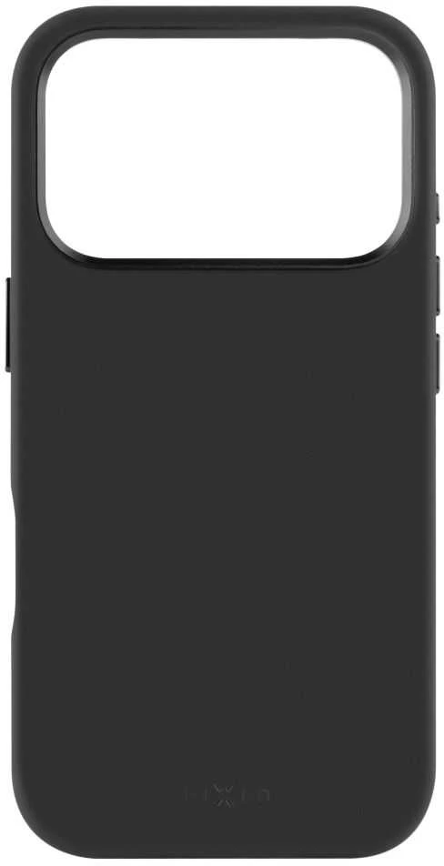 Dėklas Fixed Fiksuotas galinis dangtelis | Apple | iPhone 17 Pro | Skystas silikonas | Juodas | MagFlow