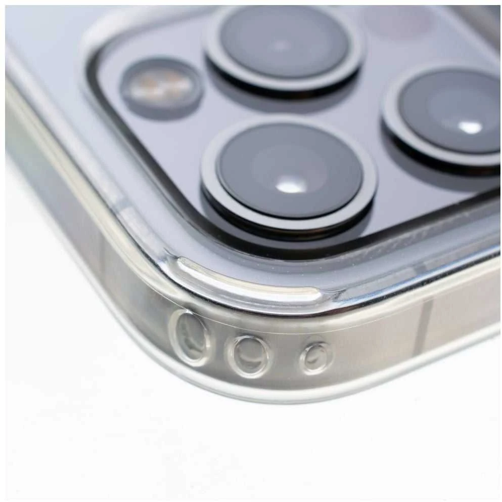 Dėklas Fixed Fiksuotas galinis dangtelis | Apple | iPhone Air | TPU/PC | Skaidrus | MagSafe