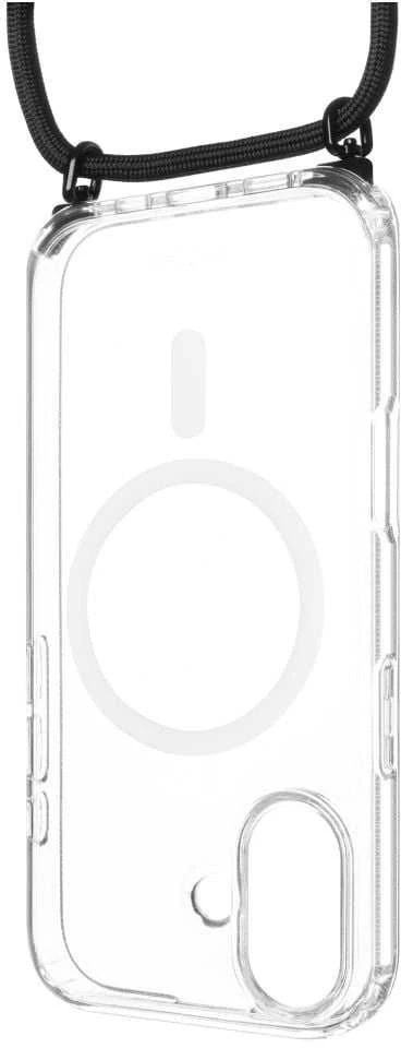 Fixed Fiksuotas „MagPure“ kaklo įdėklas Apple iPhone 17, juodas