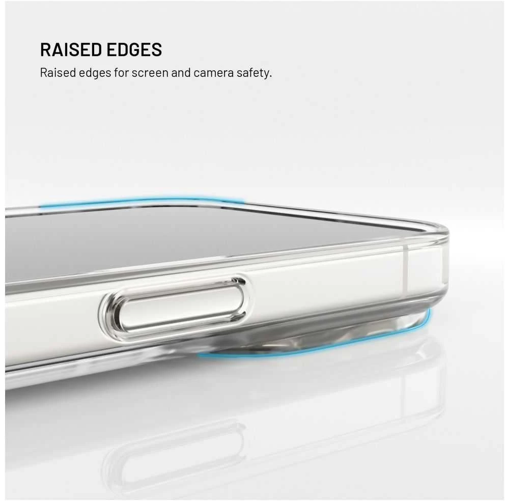 Dėklas Fixed FIKSUOTAS „MagShell“ galinis dangtelis su „Magsafe“ palaikymu, skirtas „Apple iPhone 17 Pro Max“, skaidrus