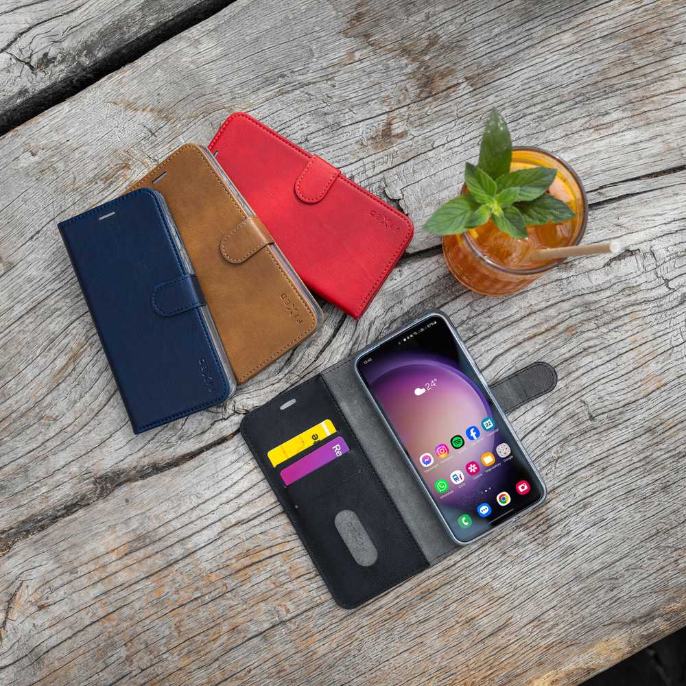 Fixed FIKSUOTAS „Opus“ knyginis dėklas, skirtas „Motorola Moto G86 5“