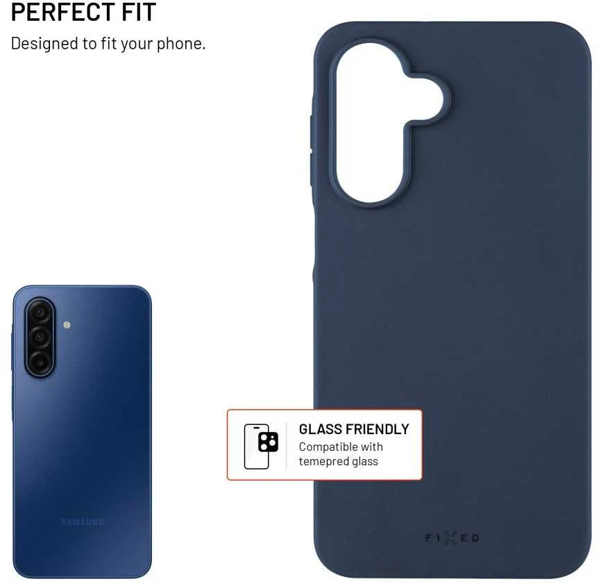 Dėklas Fixed Ištaisyta istorija | Galinis viršelis | Samsung | Galaxy A17 4G/5G | Guma | Mėlyna