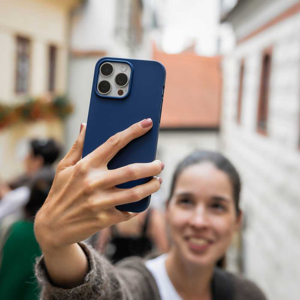 Dėklas Fixed Ištaisyta istorija | Galinis viršelis | Galaxy A26 5G | Samsung | Guma | Mėlyna