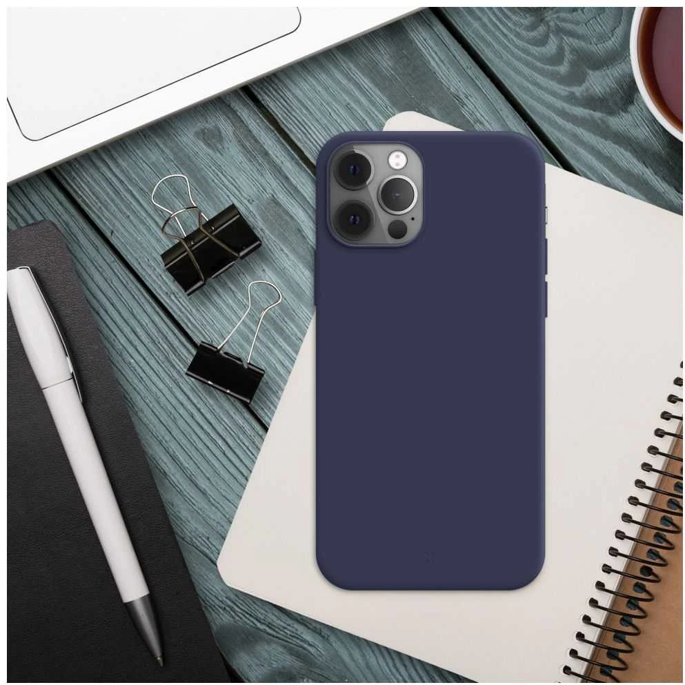 Dėklas „FIXED Story“ galinis dangtelis, skirtas „Apple iPhone 17 Pro“, mėlynas | Fiksuotas