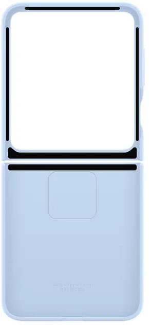 Samsung Galaxy Flip6/Flip7 FE Silikoninis dėklas with Ring Mėlyna
