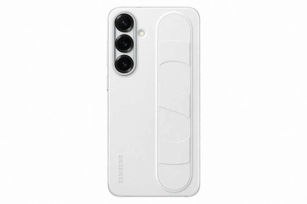 Dėklas GS936CWEGWW Standing Grip Case Samsung Galaxy S25 Plus, Baltas