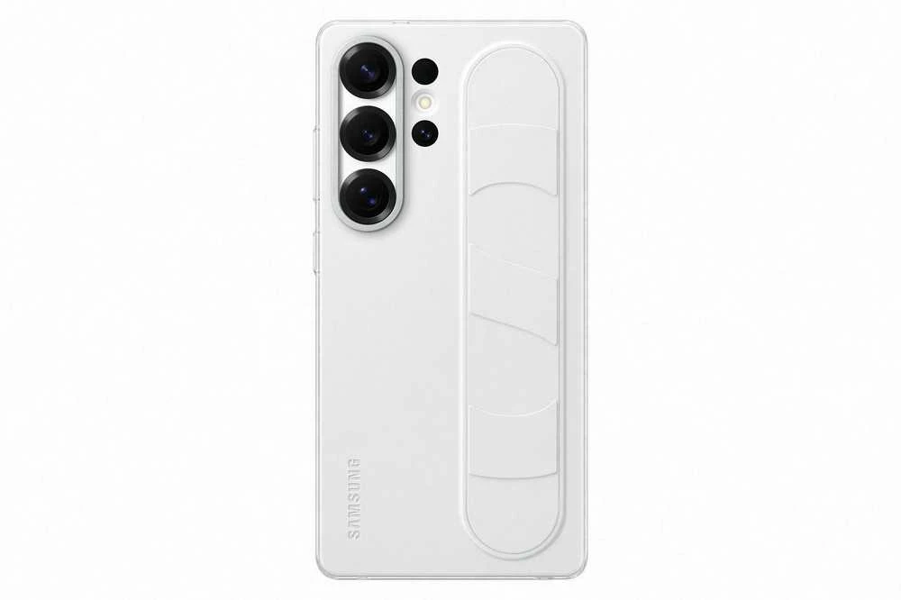 Dėklas GS938CWEGWW Standing Grip Case Samsung Galaxy S25 Ultra, Baltas