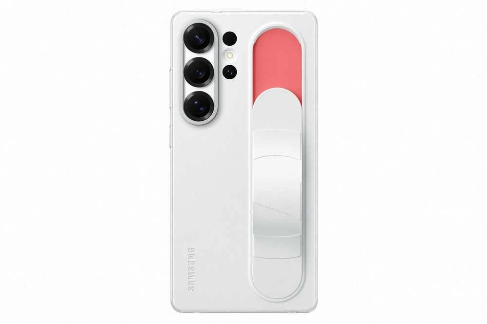 Dėklas GS938CWEGWW Standing Grip Case Samsung Galaxy S25 Ultra, Baltas