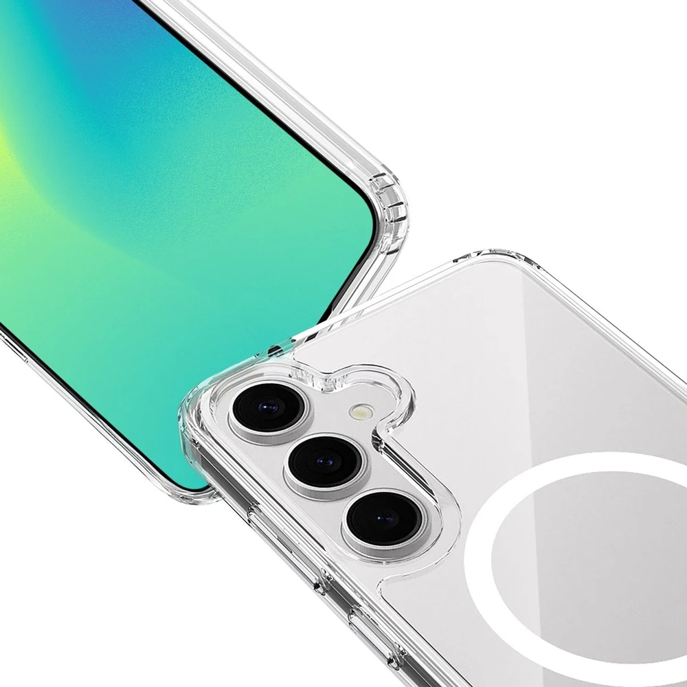 „Spello“ skaidrus magnetinis dėklas „Samsung Galaxy S25 Edge“