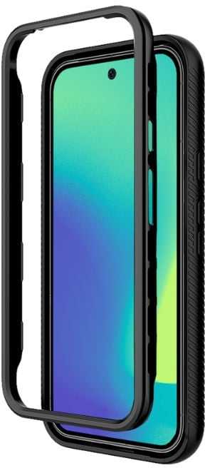 Dėklas Spello Mag+ Rugged Case Google Pixel 9a 5G - juodas