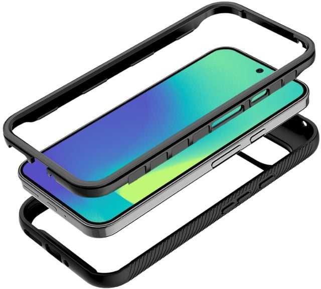 Dėklas Spello Mag+ Rugged Case Google Pixel 9a 5G - juodas