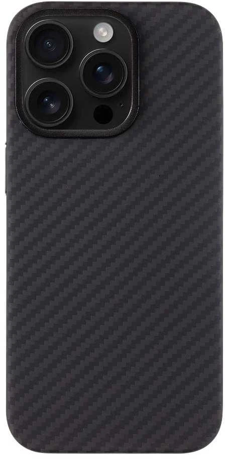 Dėklas Tactical MagForce Aramid skirtas Apple iPhone 16 Pro juodos spalvos